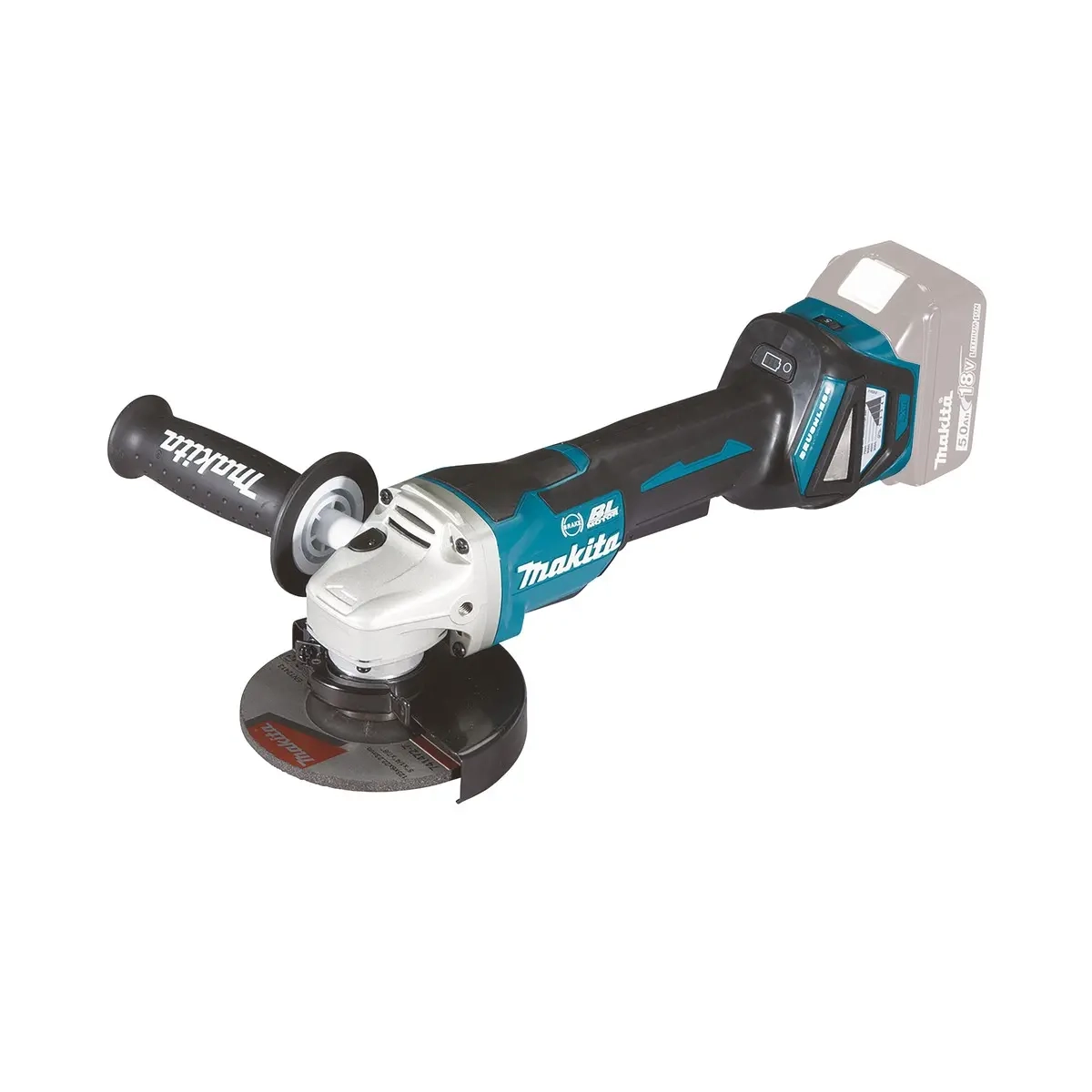 Makita DGA517Z vinkelsliber 125 mm 18V - Vinkelslibere - 088381854047 - 0