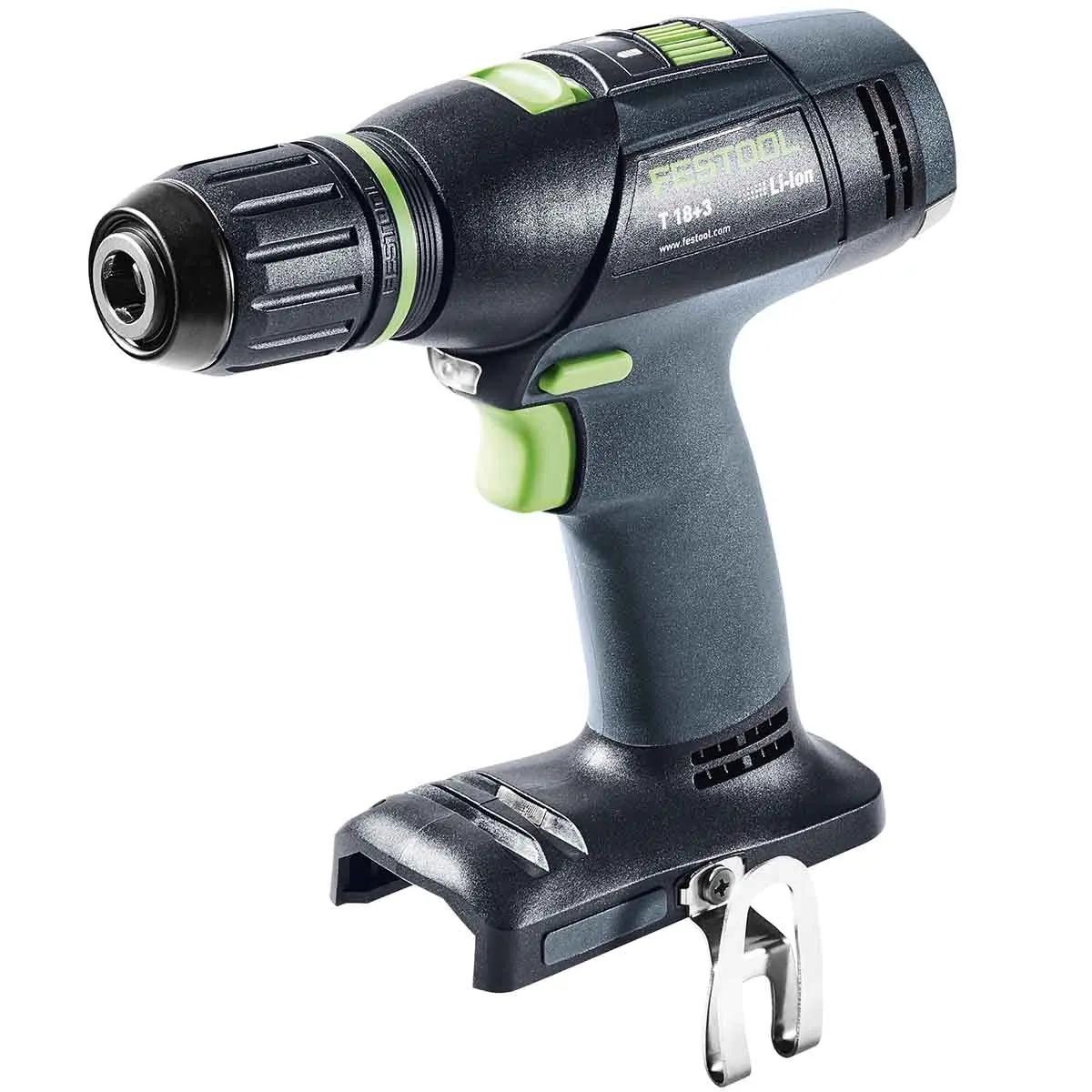 Festool Skruvdragare T 18+3-Basic utan batteri - Batteridrivna borrmaskiner och skruvdragare - 4014549360149 - 0