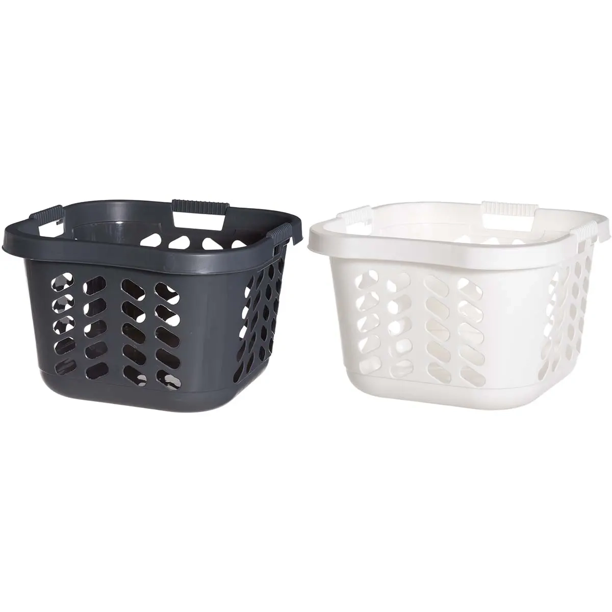 Tvättkorg plast 42L - Torkställningar och tvättkorgar - 6410412424419 - 0
