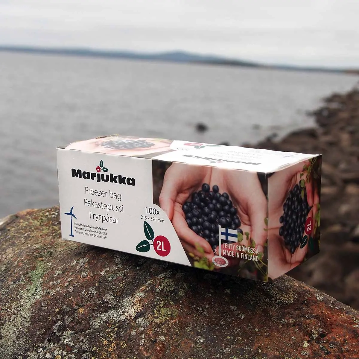 Fryspåsar 2L 100 st Marjukka - Fryslådor och fryspåsar - 6410413200784 - 1