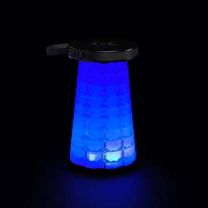 Campingstol hopfällbar med LED-lampor - Campingstolar och campingbord - 6410416342986 - 6