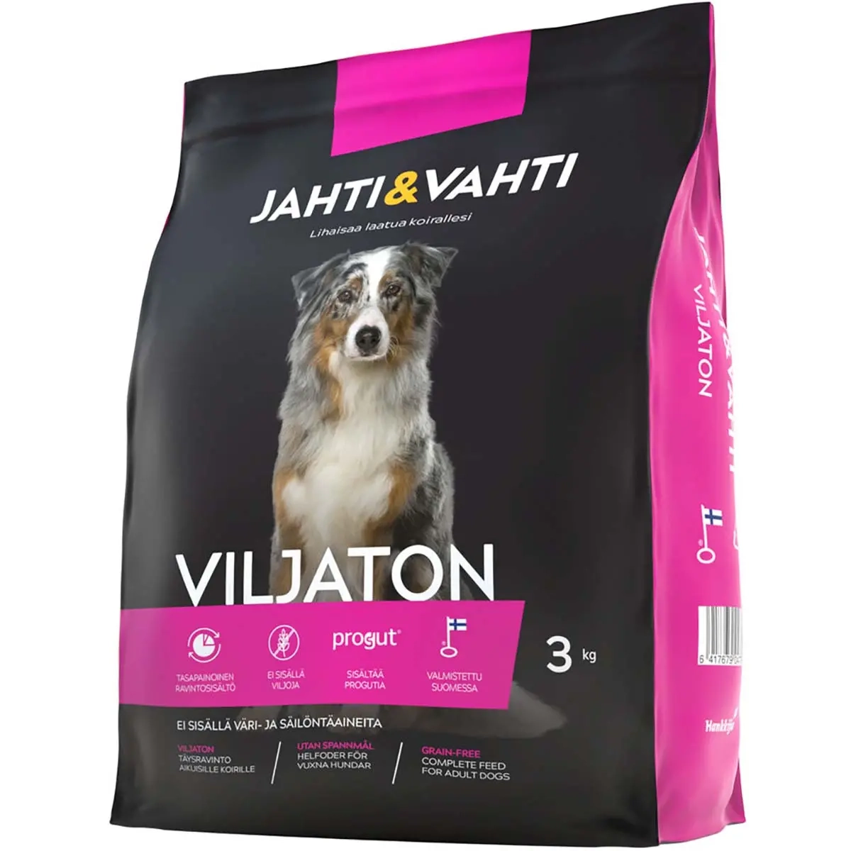 Jahti&Vahti Kornfri 3kg - Hunde mad - 6417679047795 - 0