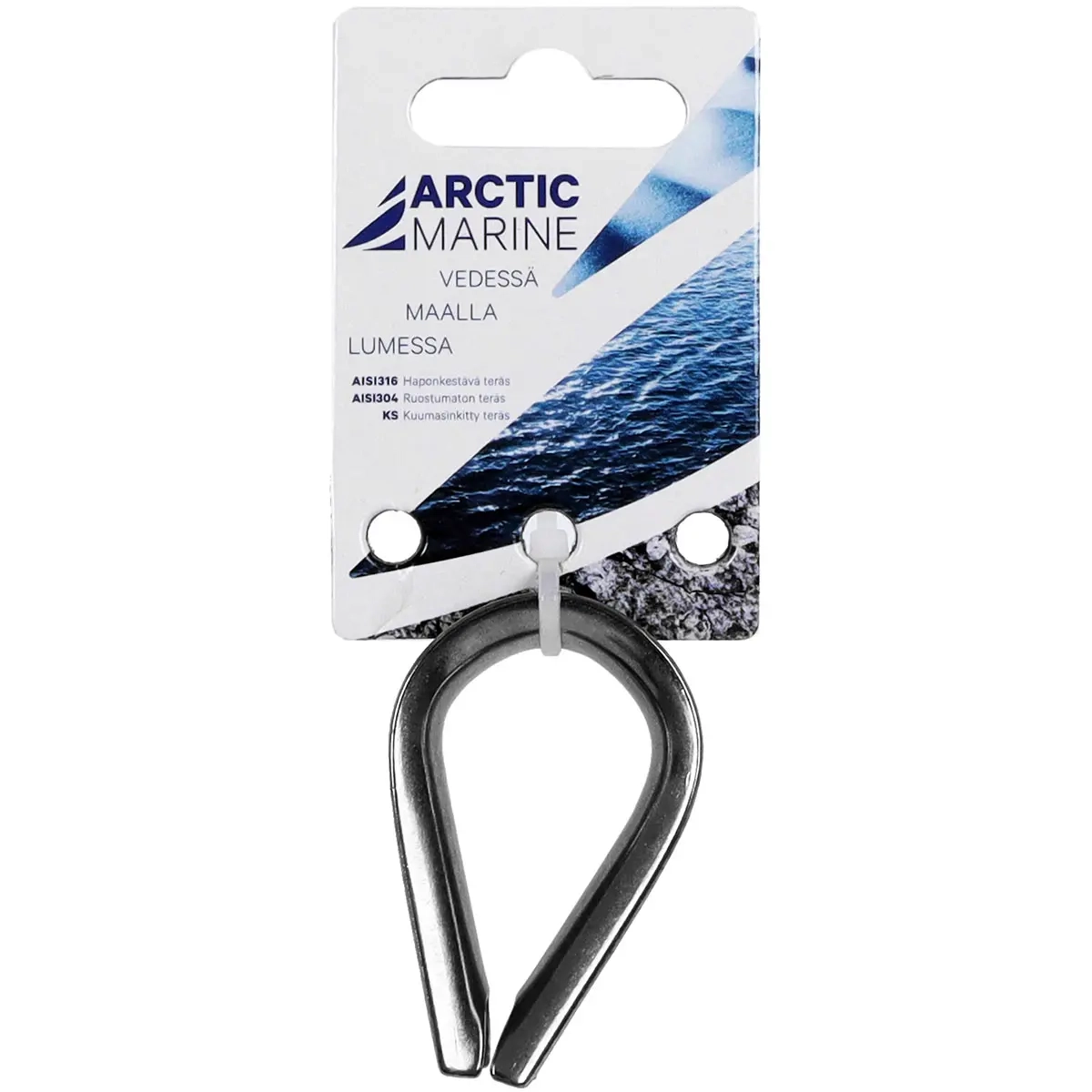 Koussi 10mm AISI316 - Pullert, knap og stigbøjleringe - 6430014225825 - 0