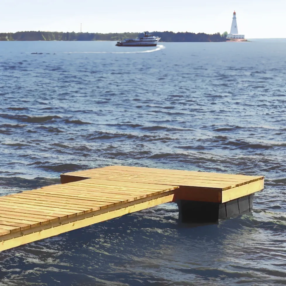 Flydebro ponton 200L bæreevne 200kg -  - 6430039250642 - 2