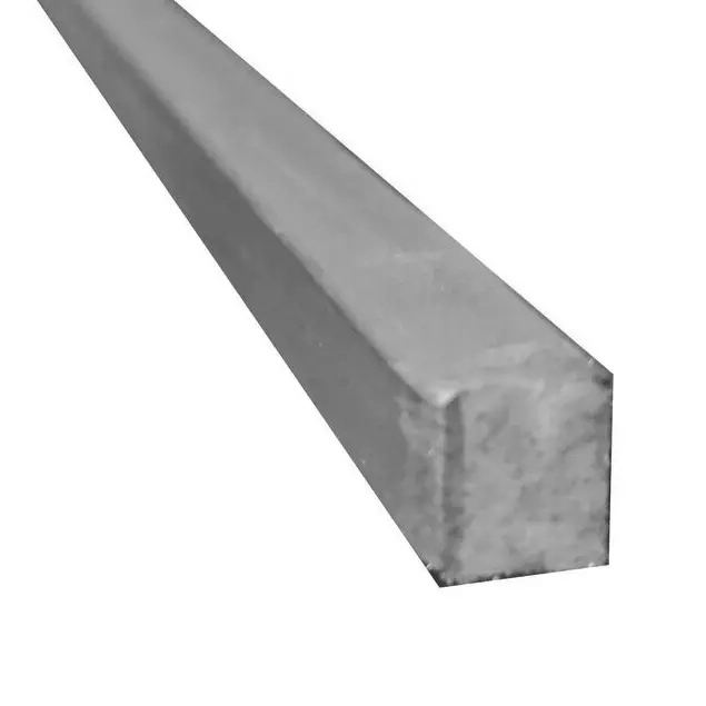 Nedfirkant stål 10x10mm 2m Warma - Stålrør - 6430070623665 - 0