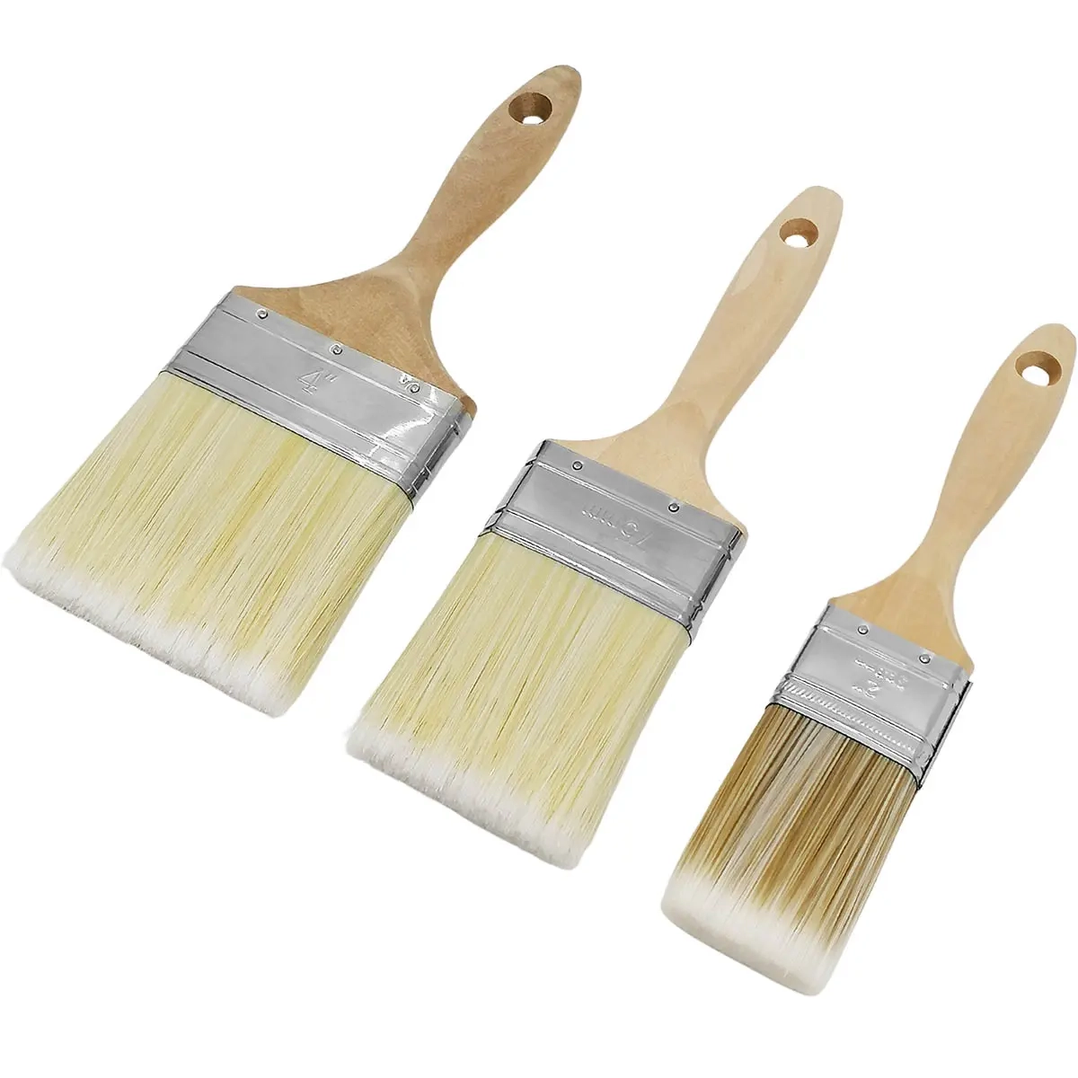 Borstsats Castor wood 3 st - Penslar och spackelverktyg - 6438168112695 - 0