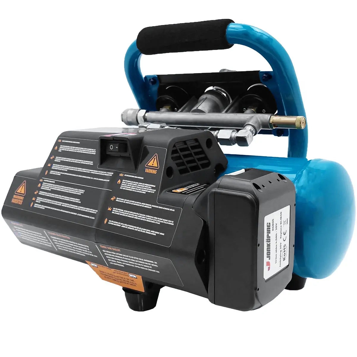Batteridrevet kompressor Li-ion 18 V Jonköping® X - Kompressorer - 6438168113449 - 2