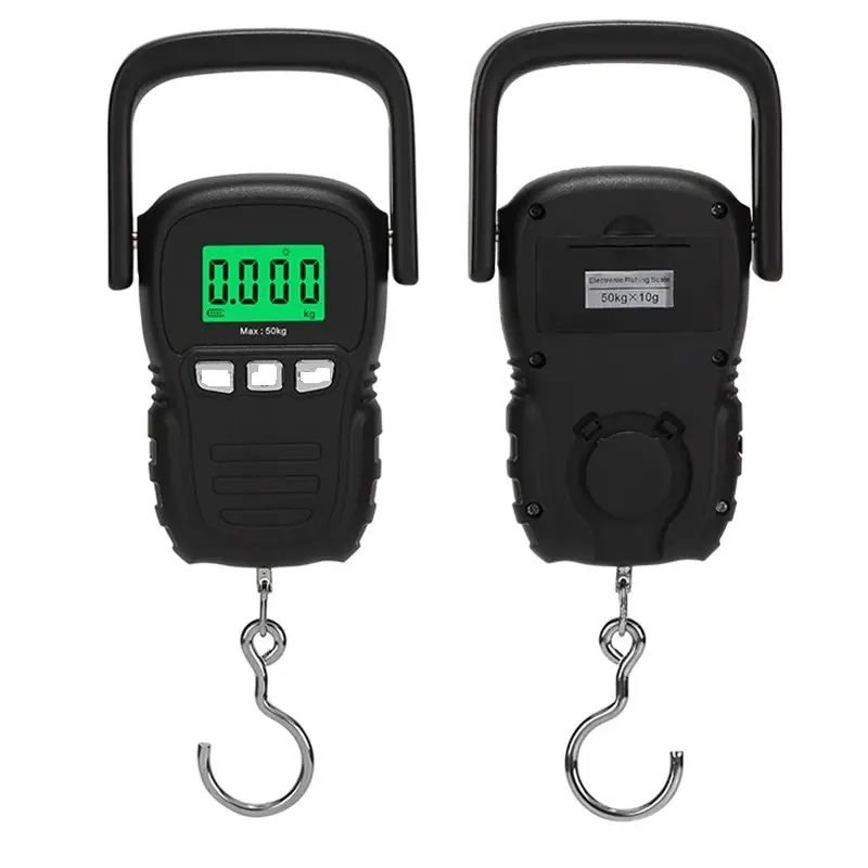 Fiskevægt 50 kg elektronisk Quantum+ - Fiskeskæl - 6438168115894 - 0