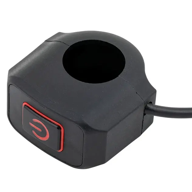 På / Av-omkopplare 12V 10A 22mm pinne / rör - Andra elkomponenter och strömbrytare - 6438255214547 - 0