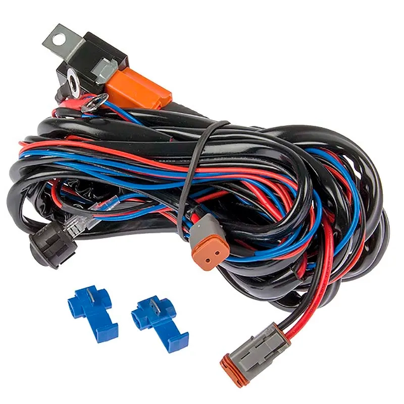 Ledningskit til to lys Deutsch 300W. - Biltilbehør og ledningsnet - 6438255400230 - 0