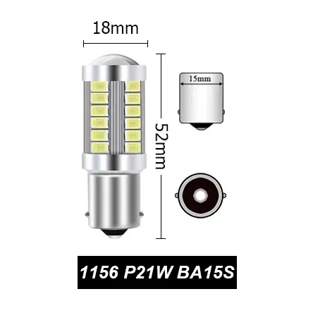 Led pære 12V 2,5W BA15S - LED-lys og LED-sæt - 6438471287240 - 1