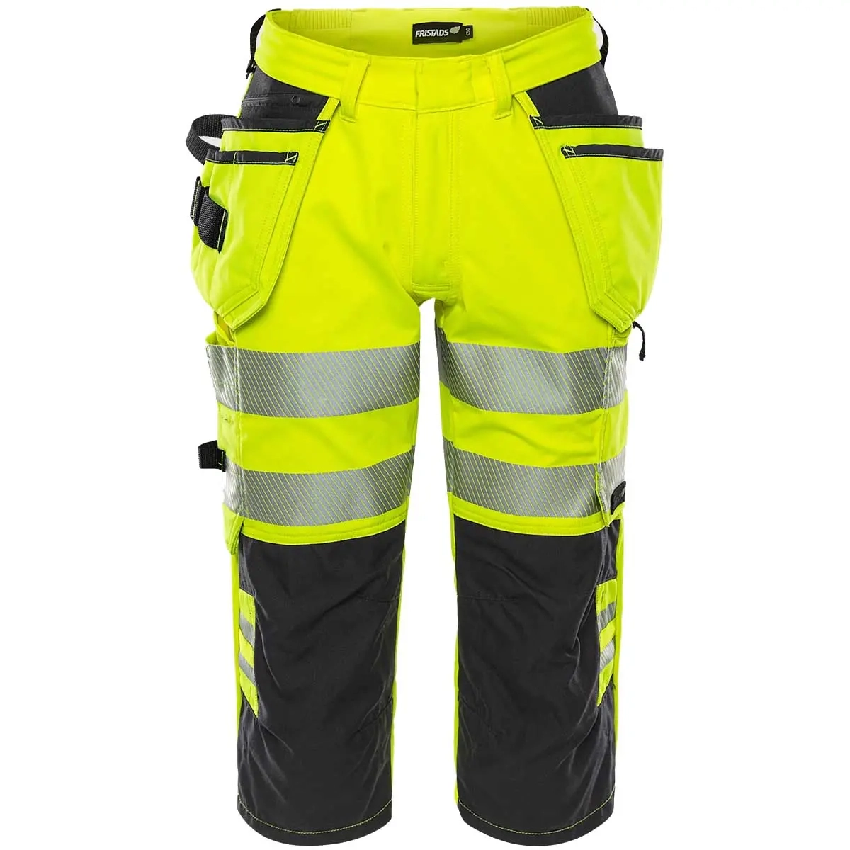 Piratbyxor Fristads High Vis Stretch 2666 GSTP C52 - Arbetsbyxor och varselbyxor - 7322304195521 - 0