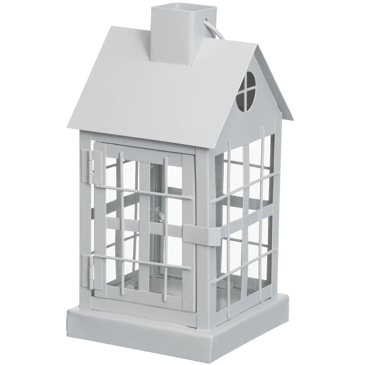 Lyktan Hus 25 cm grå - Lyktor - 6410416506807 - 0