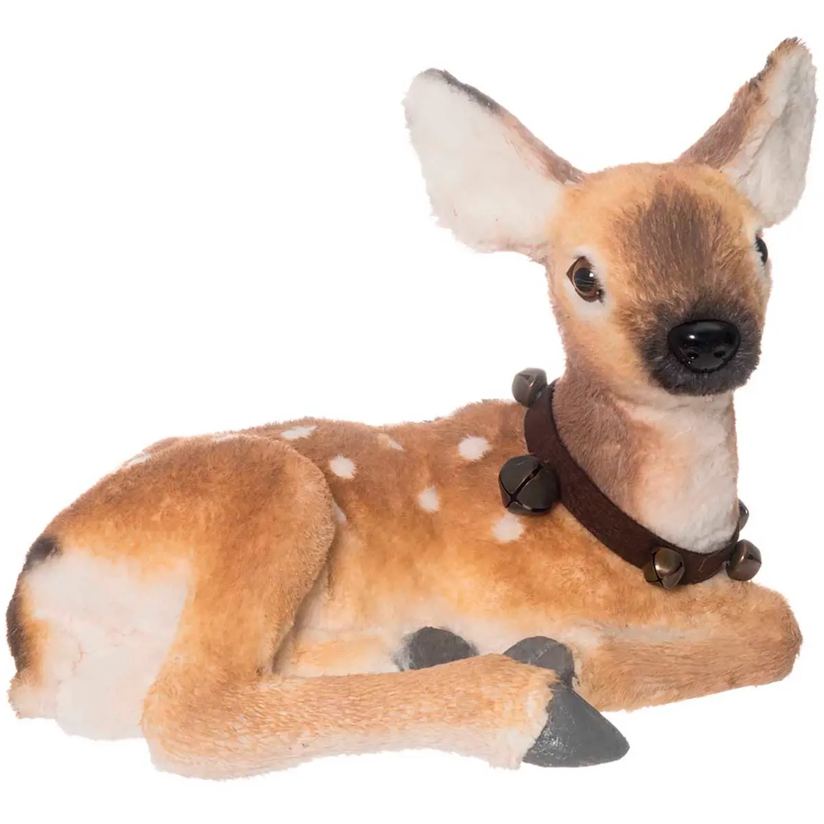 Bambi liggende 39 cm - Julemænd og pynt - 6410416514307 - 0
