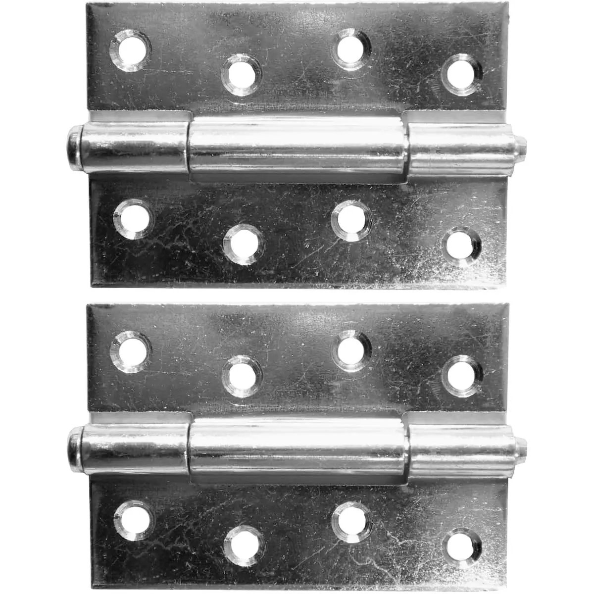 Sokkellægter hængsler 100x28mm 2stk stål - Hængsel - 6414671039582 - 0