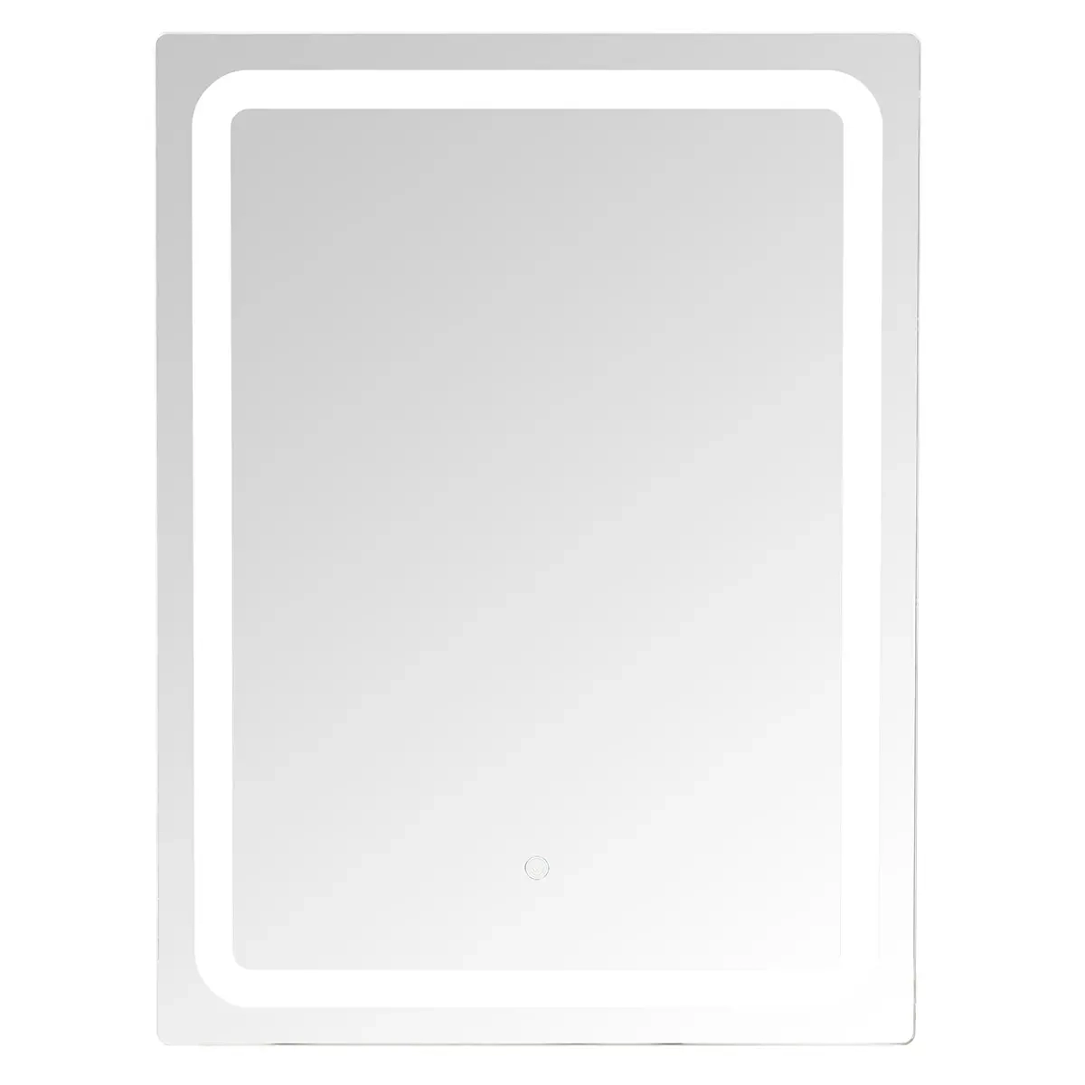 LED spegel 60x80cm rektangel 20W 1200lm - Utanpåliggande armaturer - 6418536014424 - 1