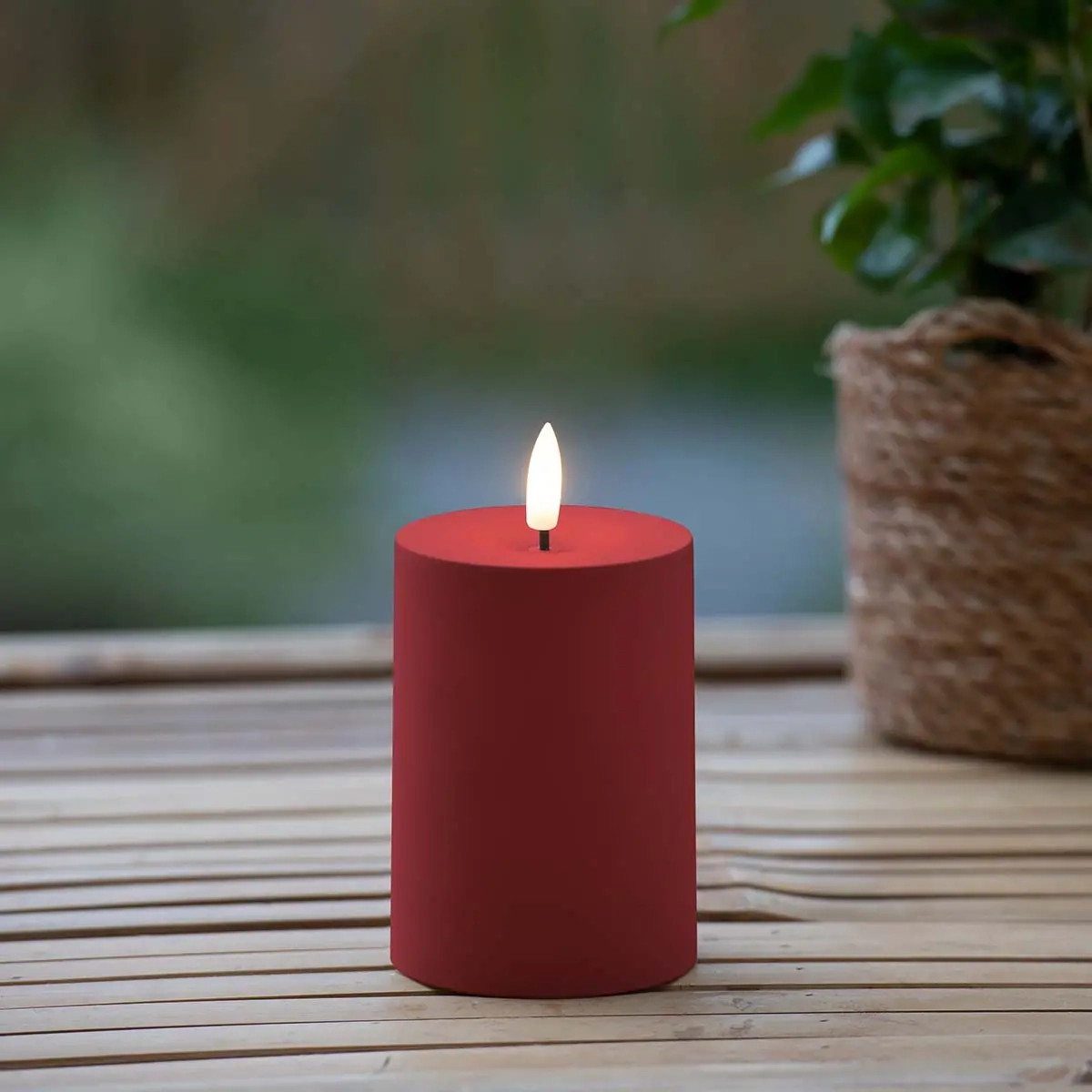 LED-lys Saraby 10 cm rød -  - 6435200315748 - 1