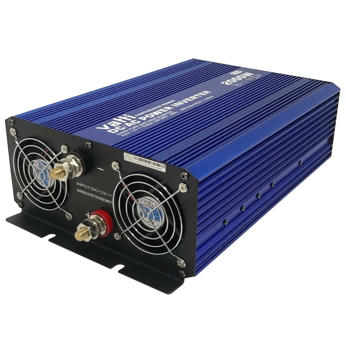 SELECTRO VÄXELRIKTARE SINUSVÅG 2000W 12V - Inverter för bilar - 6438168103136 - 2