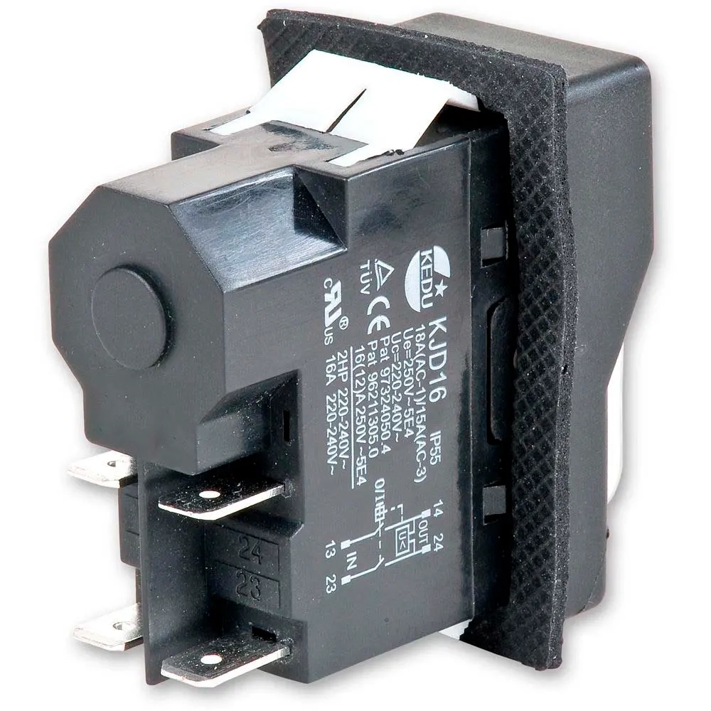 Enhedsafbryder KJD16 230V 4/5 pinde 16A - Autoafbryder - 6438471031508 - 1