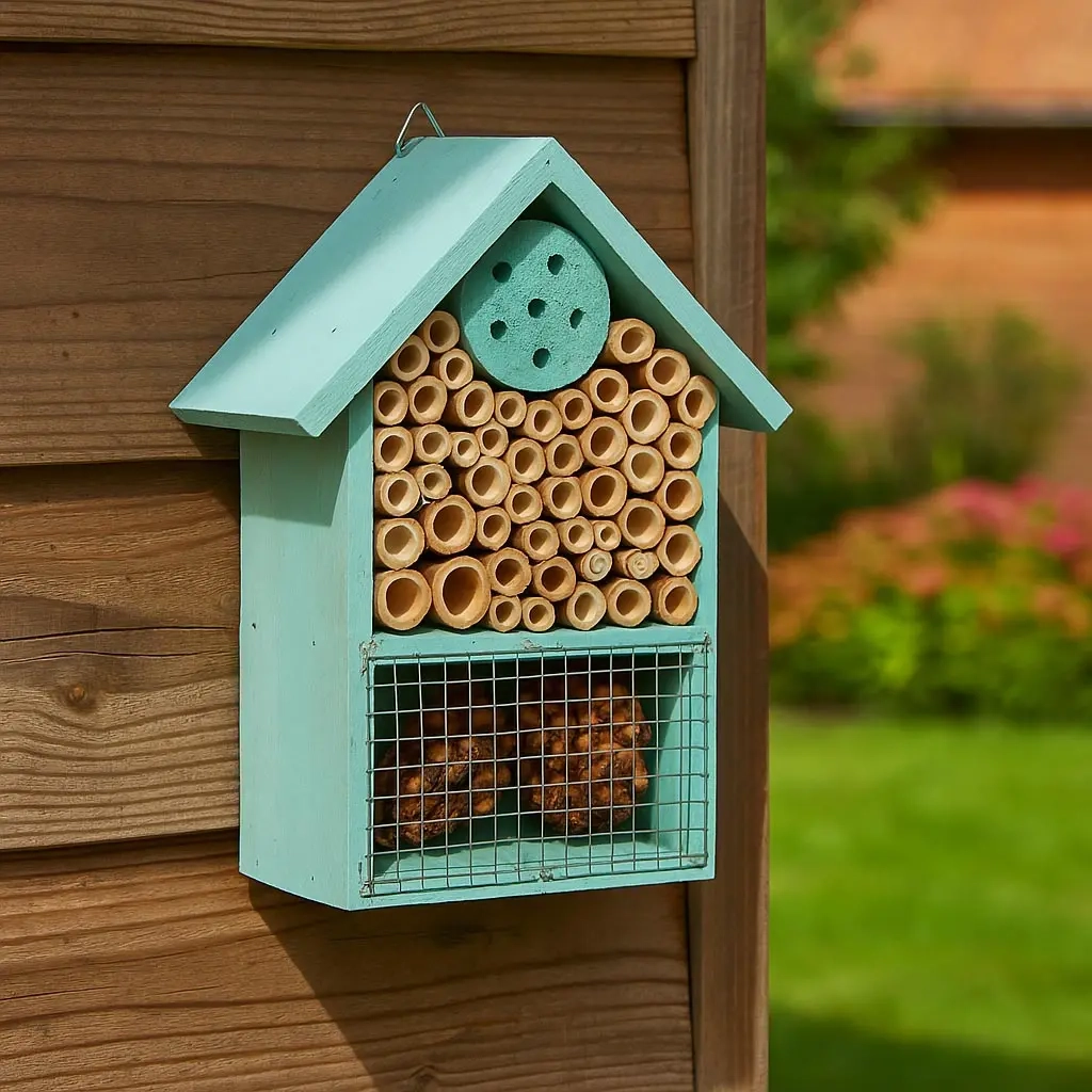 Hotell för insekter 20cm träassortiment - Fågelmatare, fågelholkar och insektshotell - 8719202916348 - 1