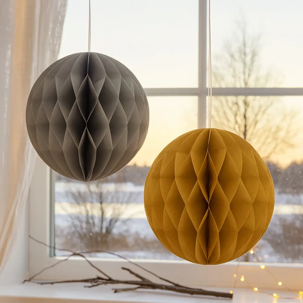 Bikakeboll Honeycomb 20cm 3-pack sortiment - Julgranspynt - 8719987682339 - 2