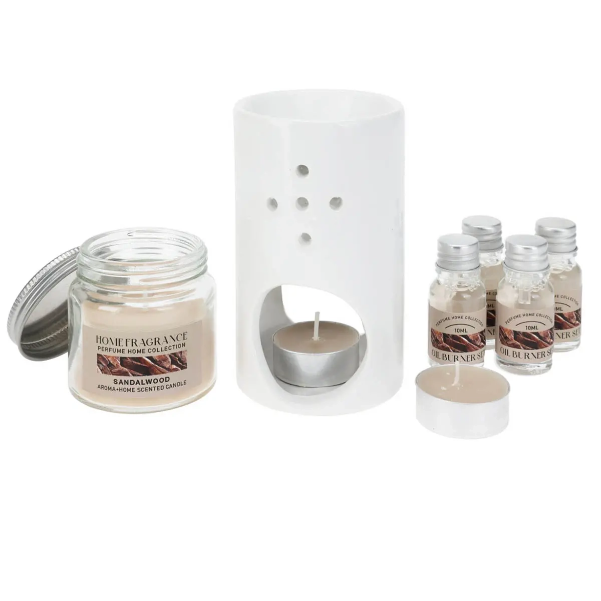 Rumsdoft set Sandalwood 8-delar - Rumsdofter - 8720573935463 - 0