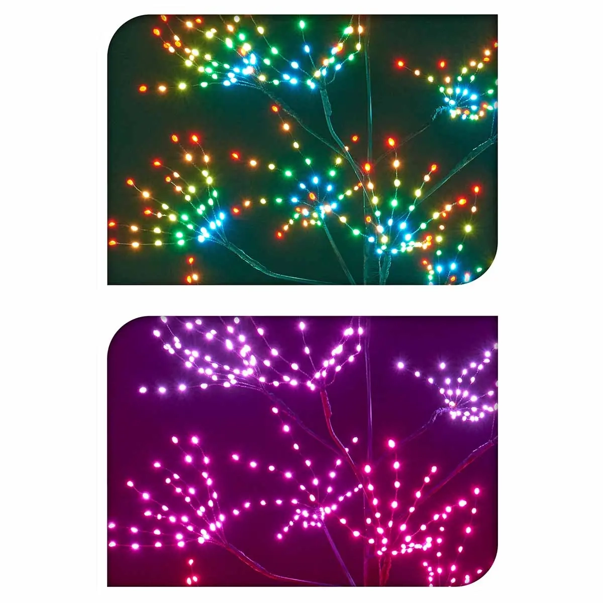 Valopuu Fireworks 960LED RGB 180cm - LED-ljusträd - 8721461179501 - 2