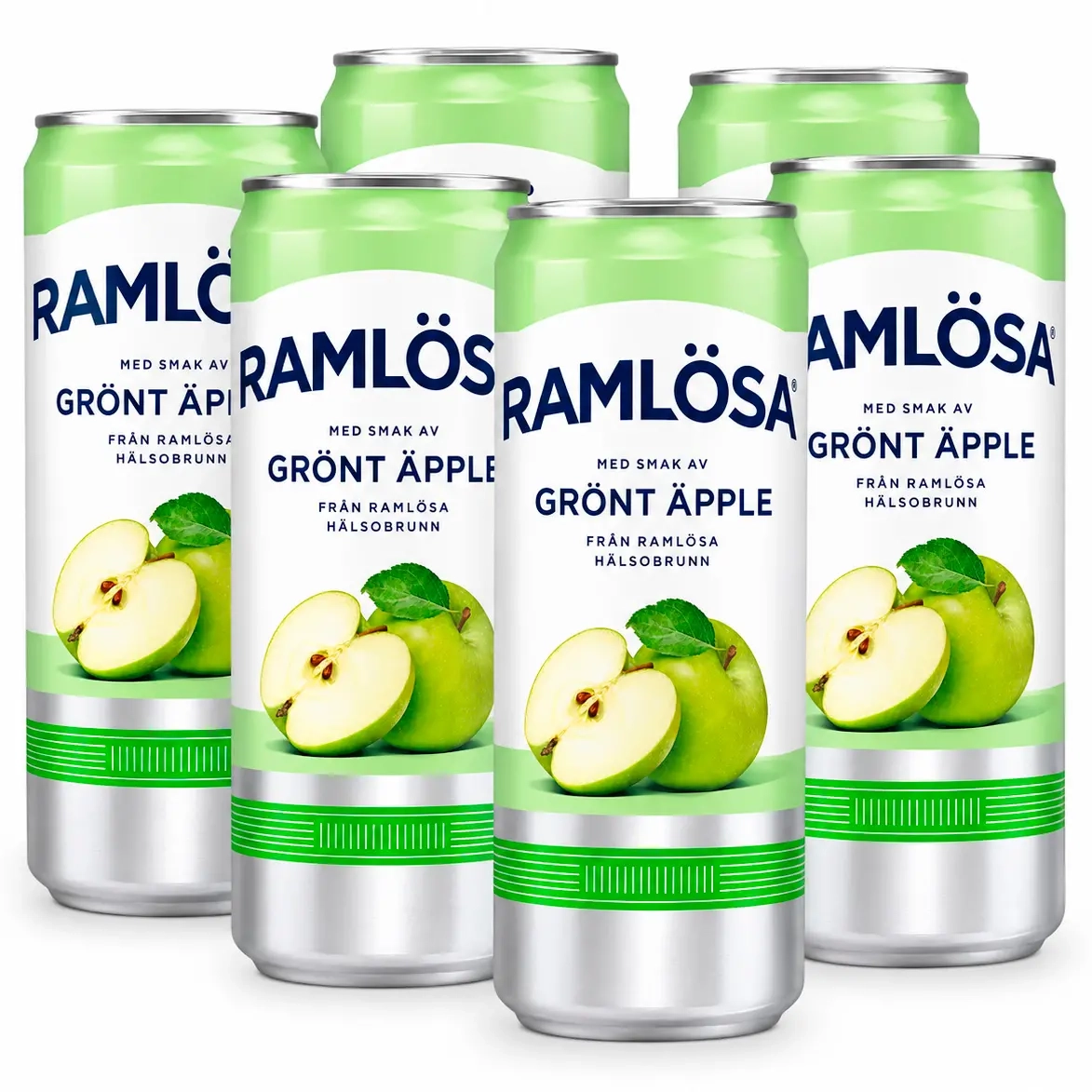 Ramlösa Grönt Äpple mineralvatten 20×330 ml - Läsk och kolsyrade drycker - 07310074015675 - 0
