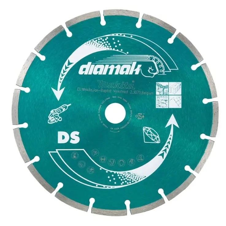 Makita diamantskive 115mm Diamak - Diamantskæreskiver og betonslibeskiver - 088381475778 - 0