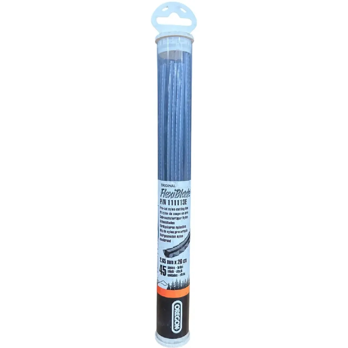 Siima Flexiblade 2,65mm 26cm 45 stk - Trimmertråde og trimmerhoveder - 5400182776253 - 0