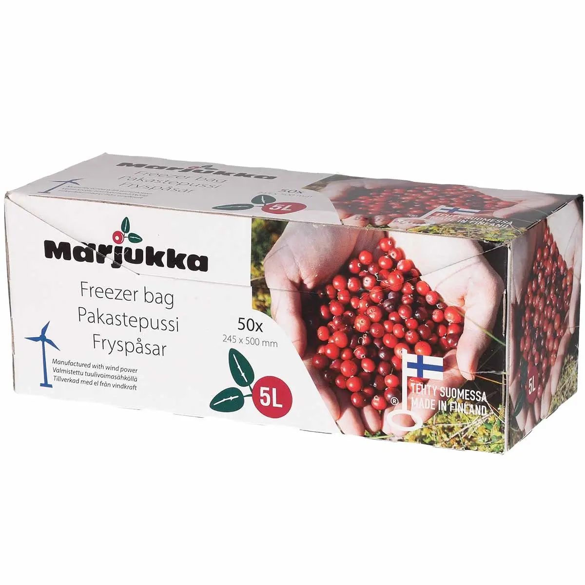 Frysepose 5 L 50 stk - Frysebokse og fryseposer - 6410413200807 - 0