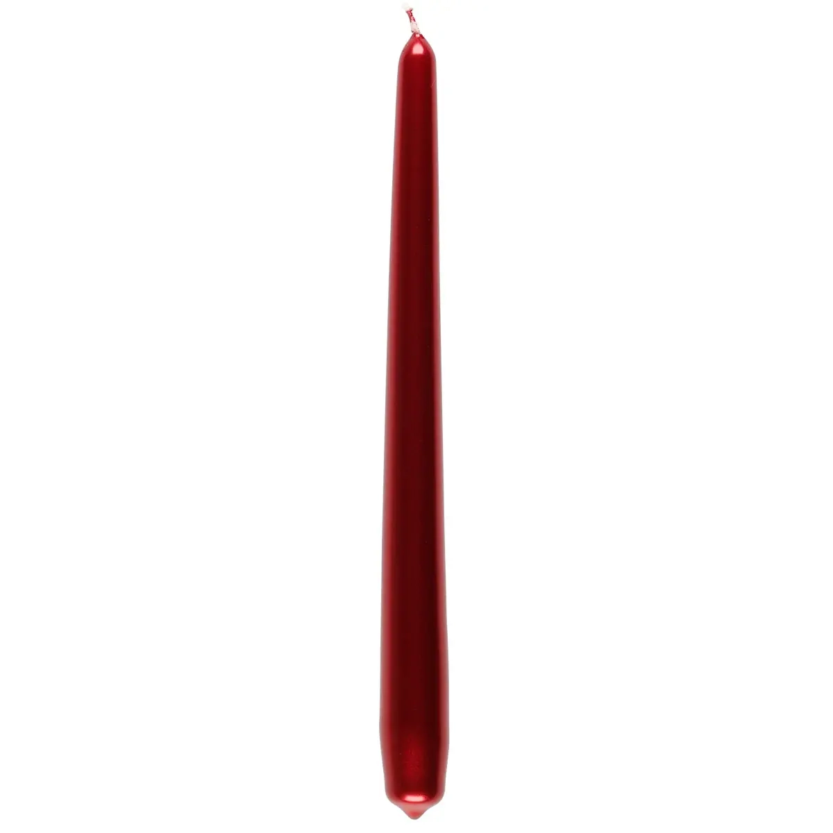 Antikljus metall röd 24cm - Kronljus och antikljus - 6410416294285 - 0
