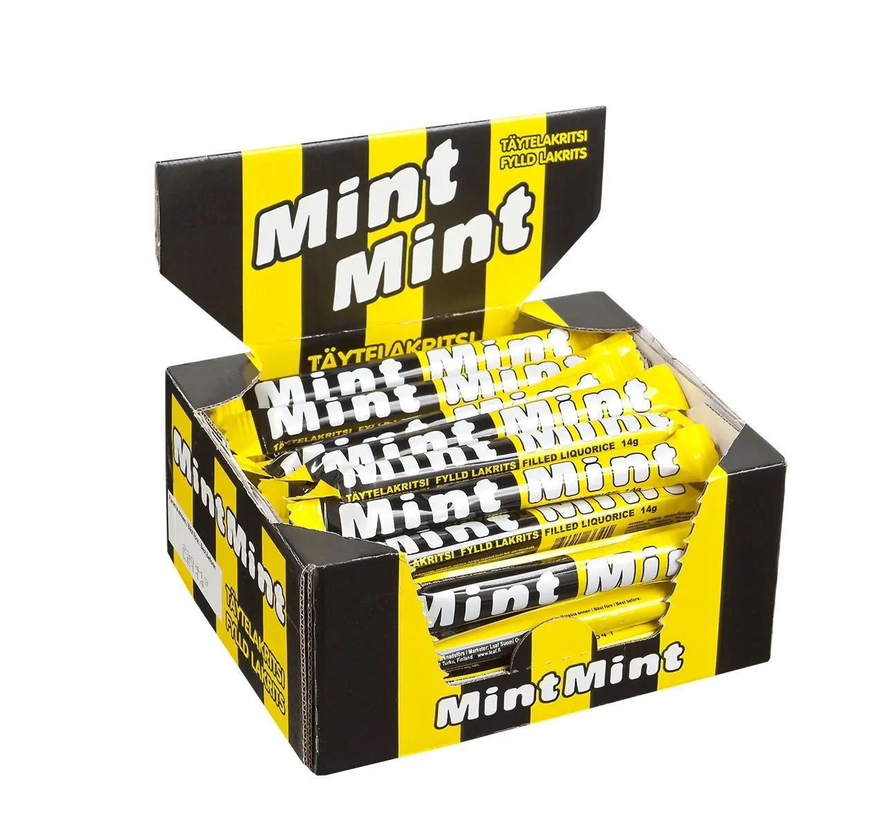 Mintlakrids lakridsstang 14g 50 stk - Slikbarer - 6420256410554 - 0