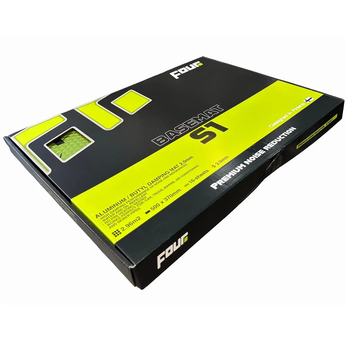 Dämpmatta Four S1 2,5 mm 14-pack - Dämpmattor - 6430042127986 - 4