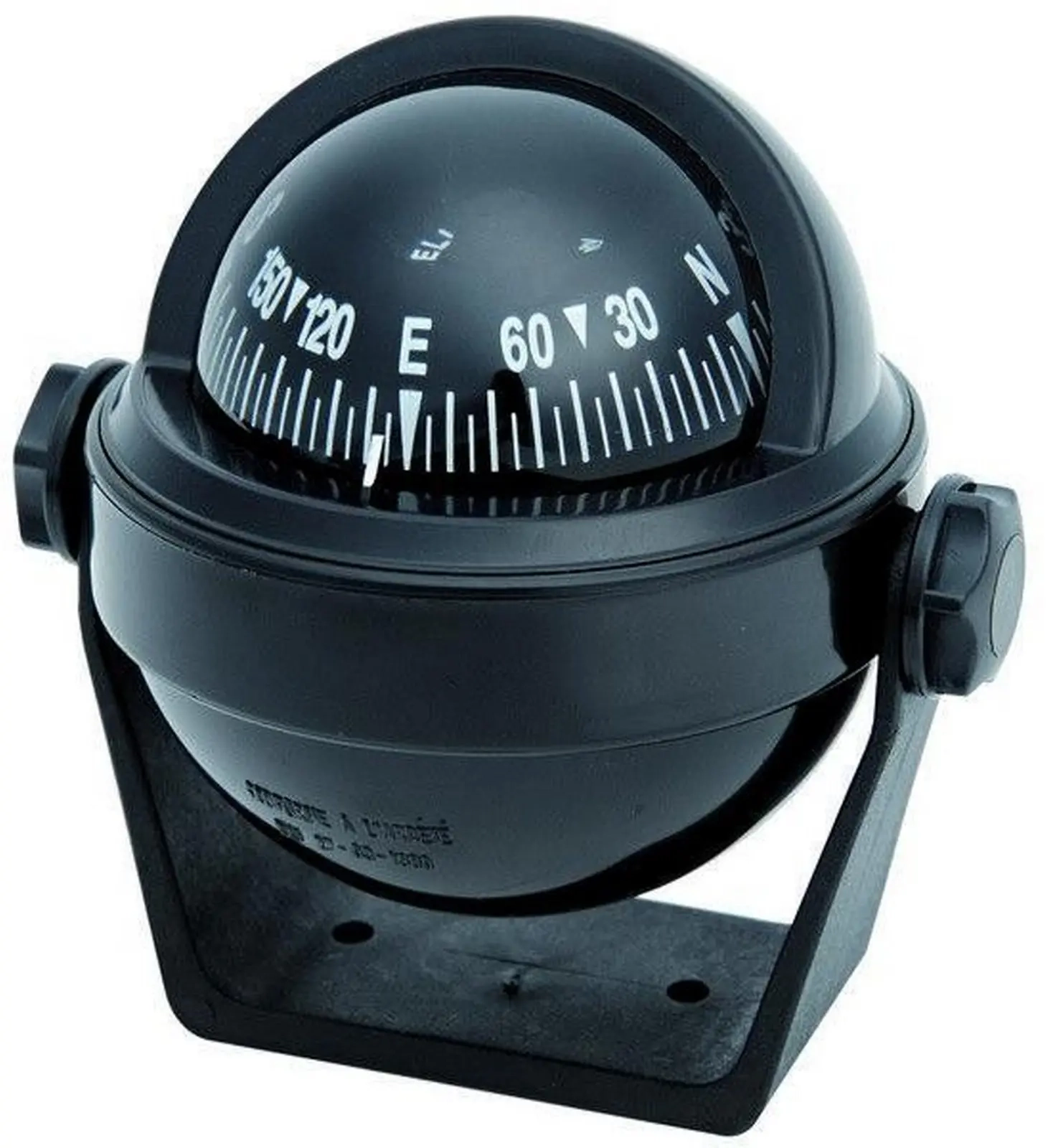 Riviera kompas BS2 Sort/Sort kort - Hydrauliske piloter, VHF radio og radar - 6438235048186 - 0