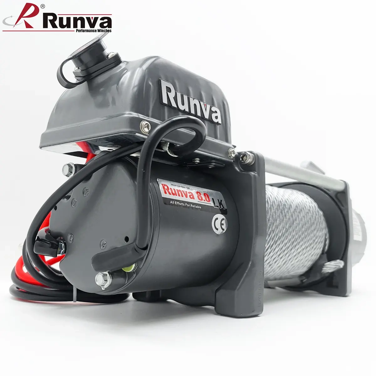Spil Runva 8.0LK 3629kg med wire - ATV spil - 6438471008708 - 2