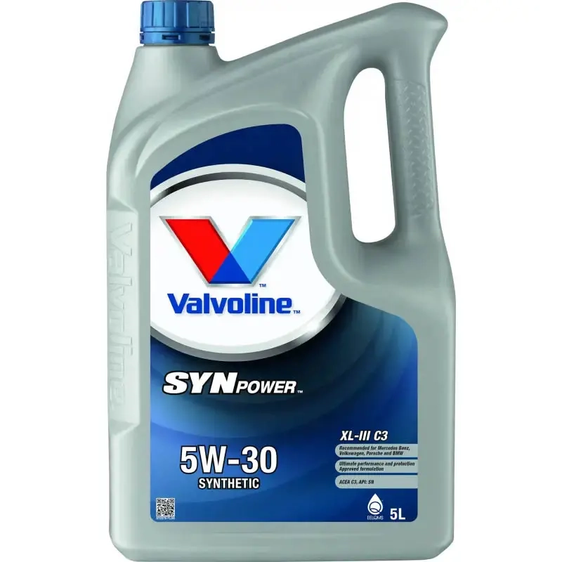 Valvoline SynPower XL-III C3 5W-30 5L - Motorolja för bil - 8710941021867 - 0