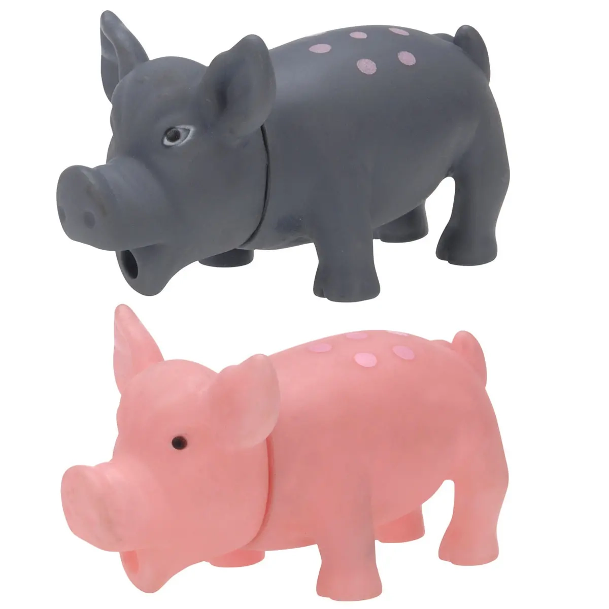 Hundleksak Gris 15cm sortiment - Hundleksaker och aktivering - 8718158953773 - 0
