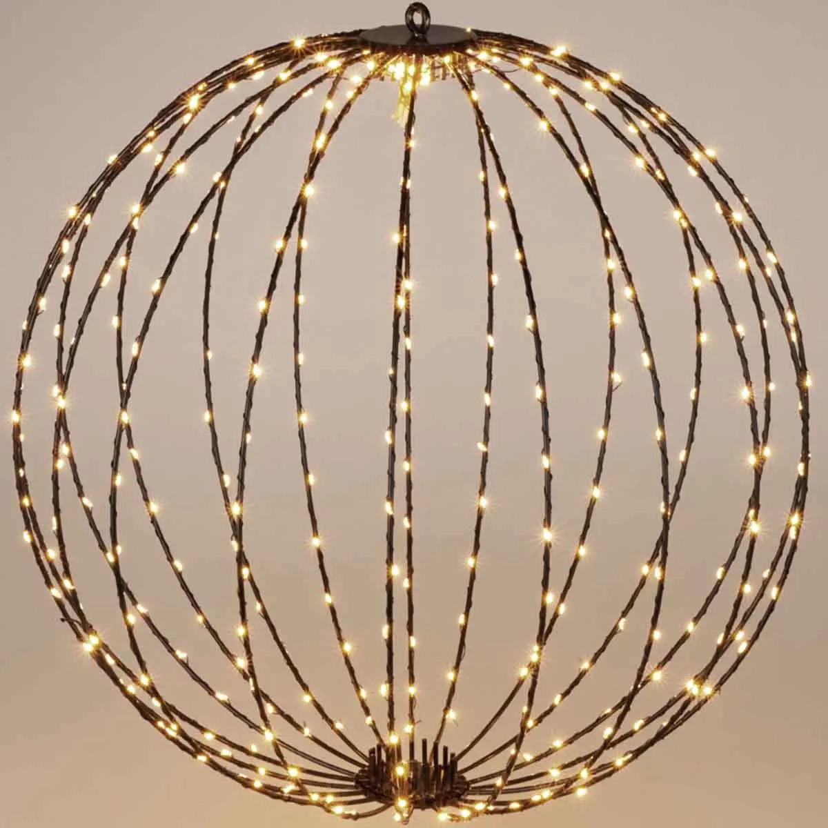Ljusboll 60 cm 400 LED varmvit - LED-ljuskulor - 8721461203633 - 0