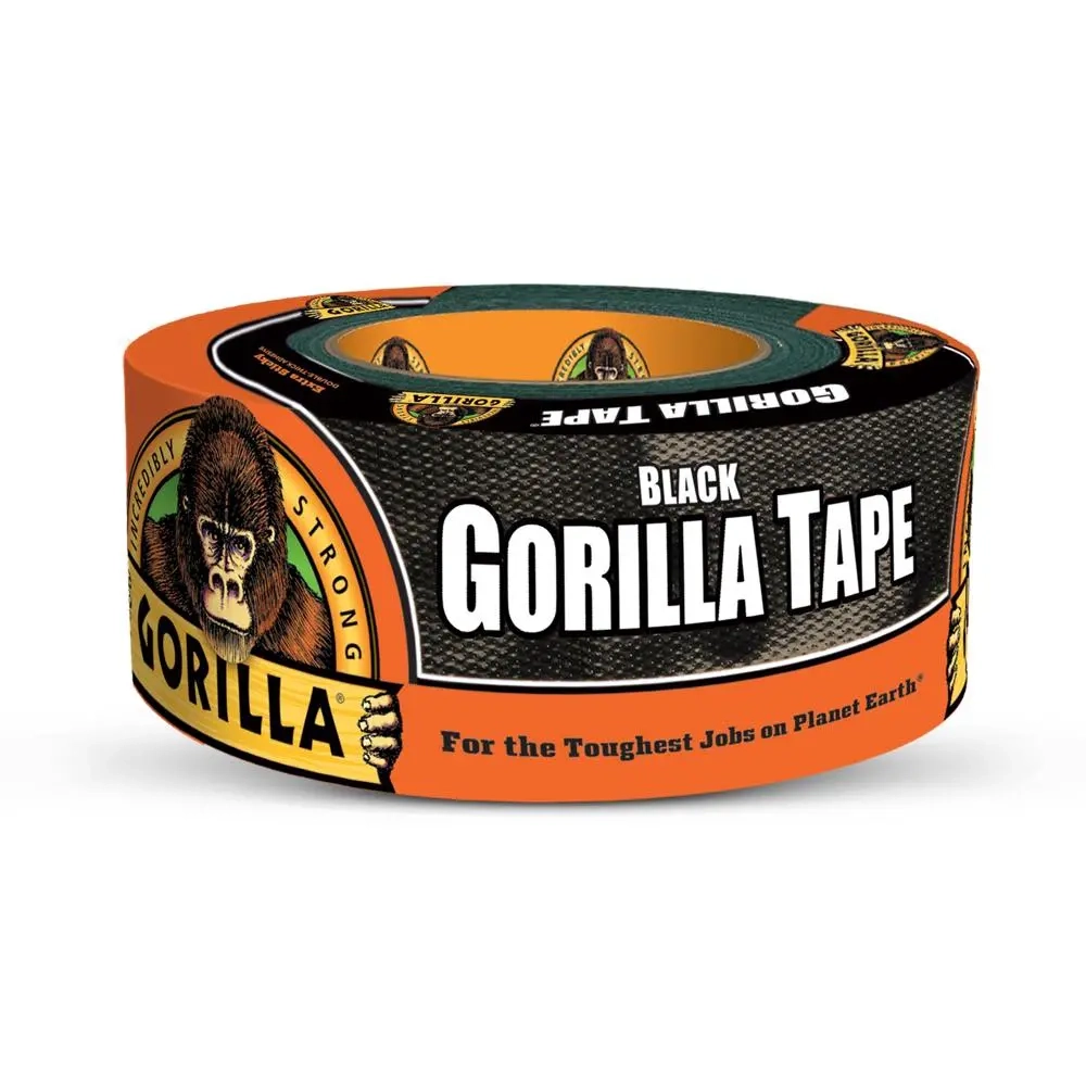 GORILLA TEJP SVART 48mm 32m - Vävtejp - 5704947004309 - 0