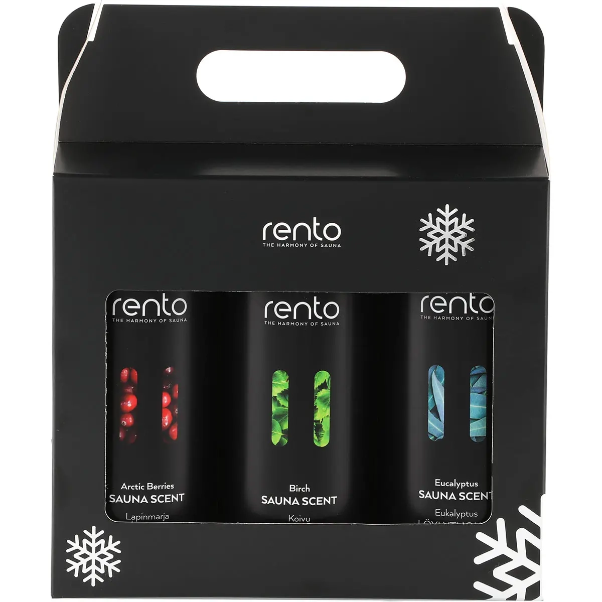Bastudoft Rento presentförpackning 3x400ml - Bastudofter och textilier - 6410416004778 - 0