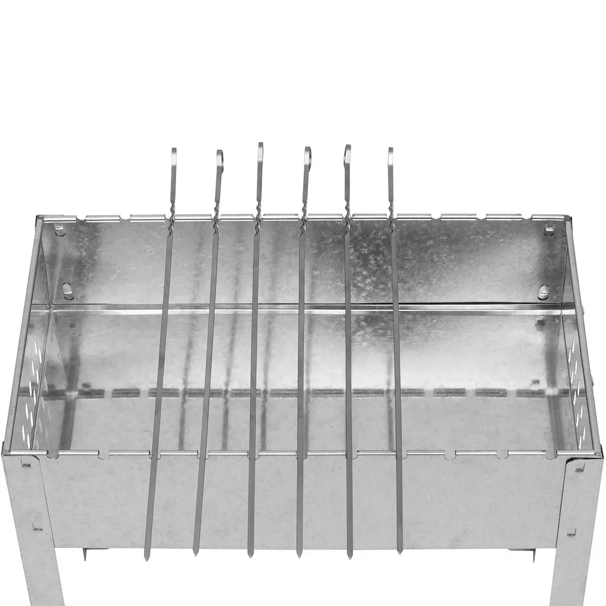 Hiiligrill 6 spyd Mustang - Trægrill og kulgrill - 6410416343686 - 4
