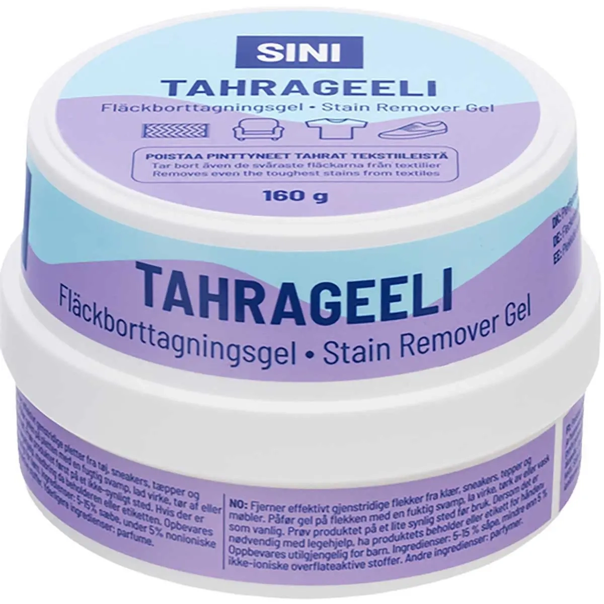 Sini fläckgel 160 g - Övriga rengöringsmedel - 6423800070563 - 0