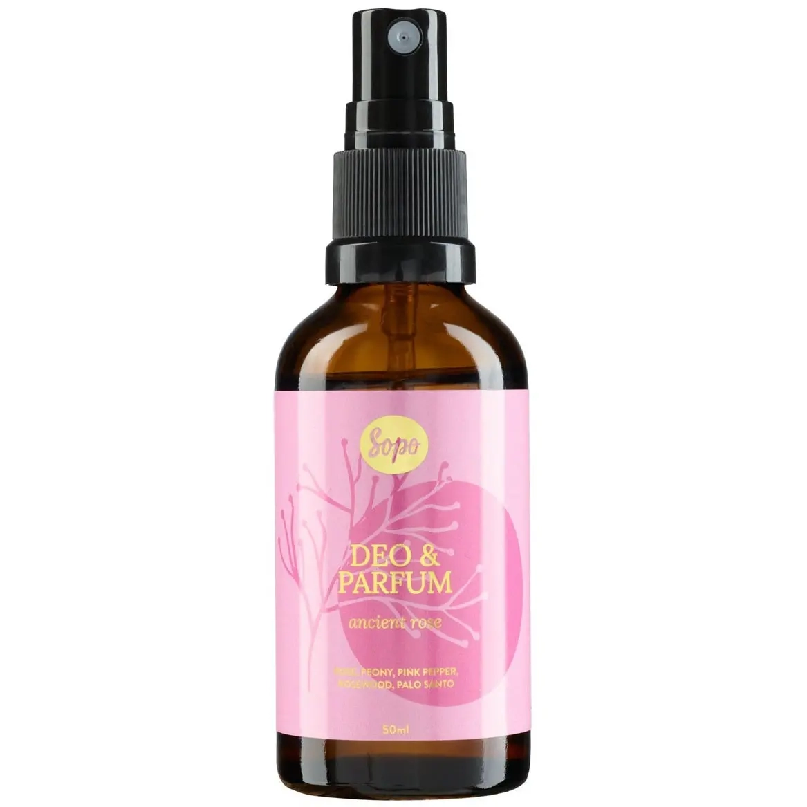 Söt Deo & Parfym Ancient Rose 50 ml - Naturkosmetik - 6430070050416 - 0