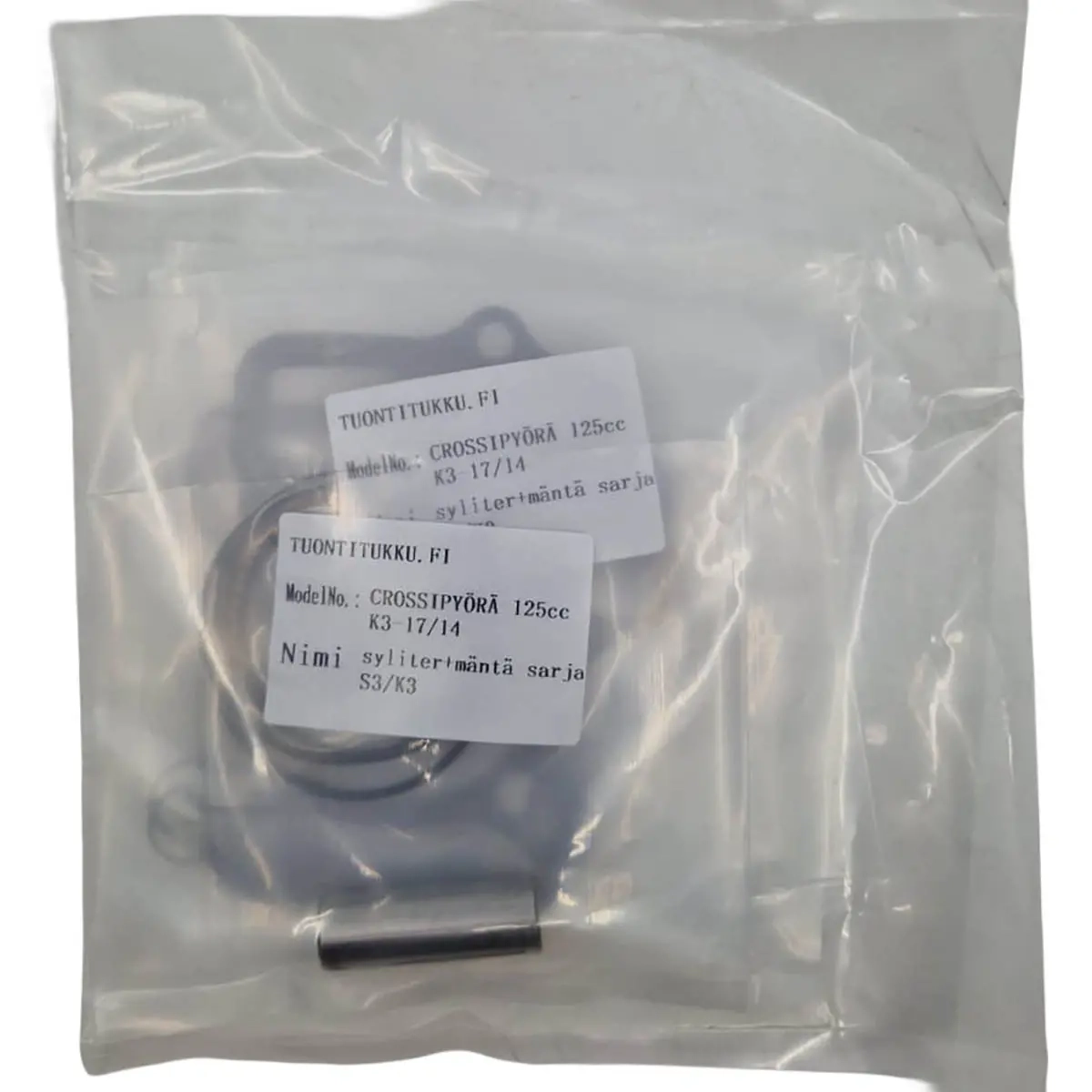 Cylinderkit 125cc 54mm Zuumav K3, S3 - Cylindrar och lock till motocross - 6438471353471 - 4