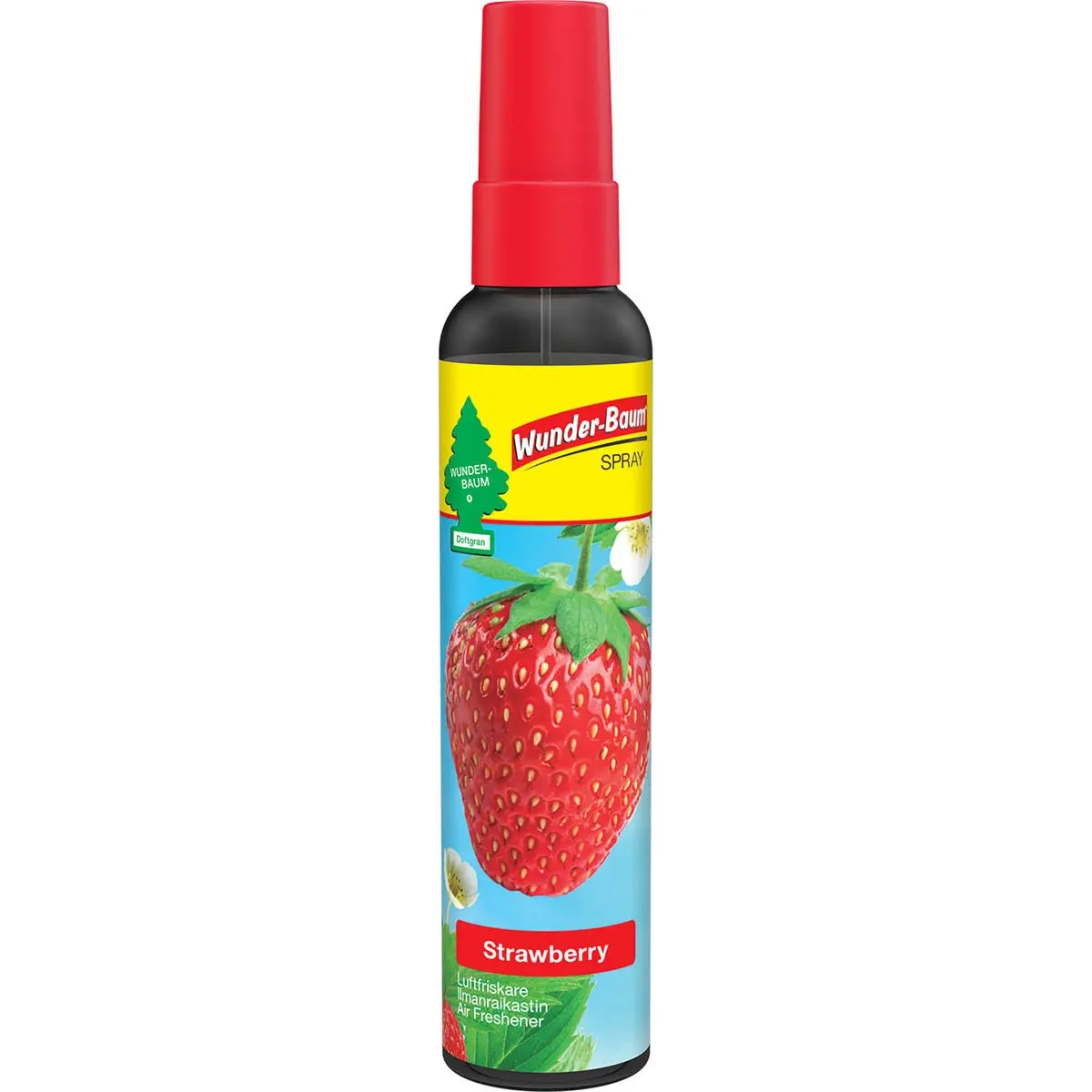 Wunder-Baum spray Jordbær 103ml - Biltilbehør og Wunderbaums - 7315870098532 - 0