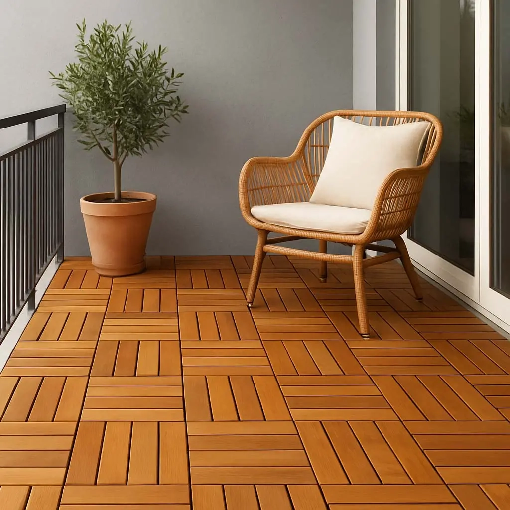 Altanplattor 30x30cm 9st - Terrassdekorationer och utomhusinredning - 8720573997744 - 1