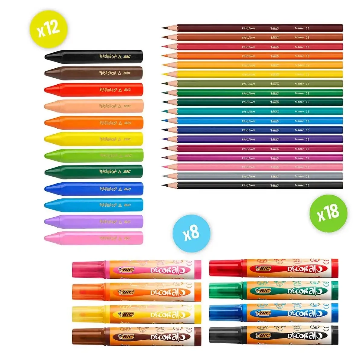 Pirat Kit Pysselset Bic - Pysseltillbehör - 3086123660236 - 2
