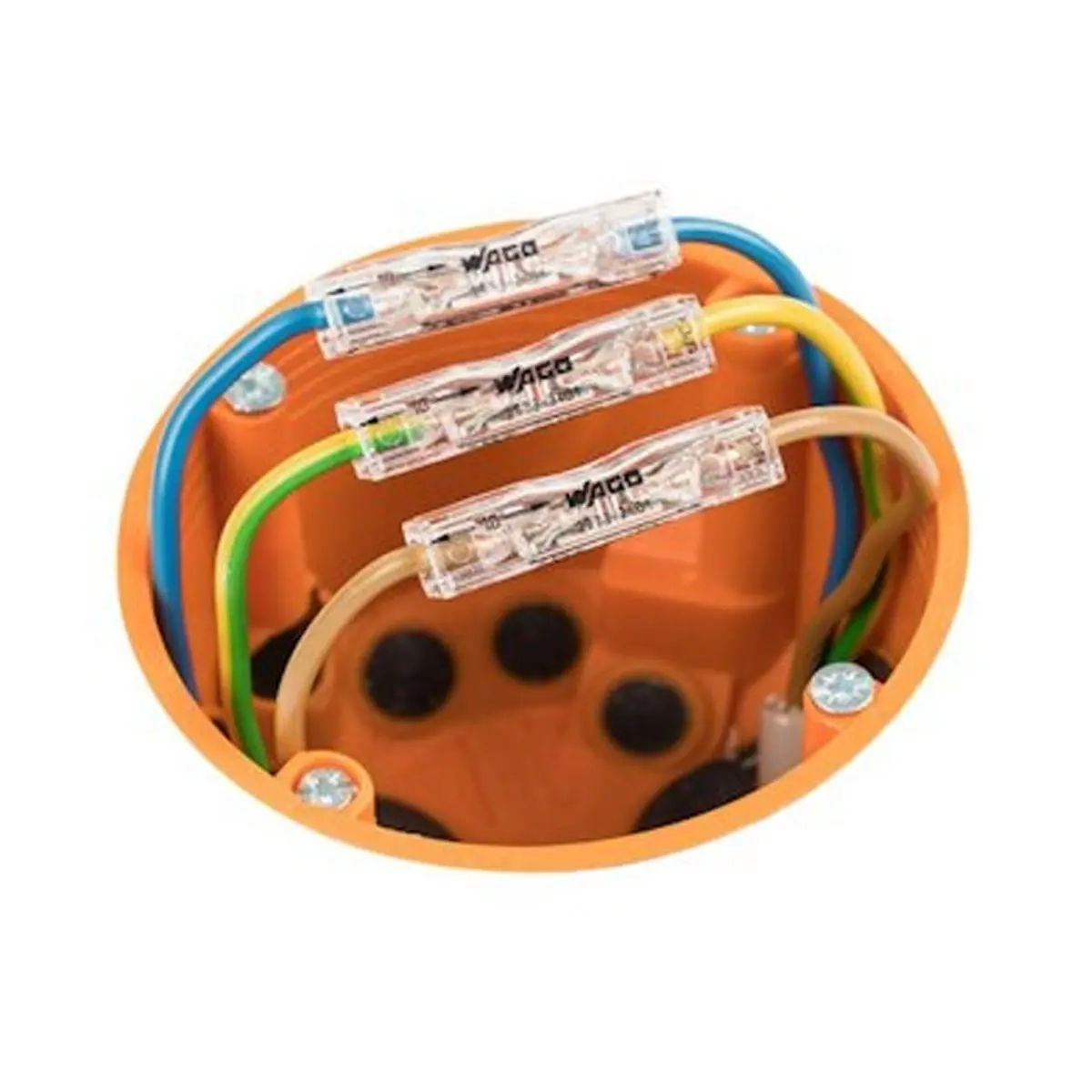 Kapslad kontakt 2-pol Inline Wago 0,75-4mm² - Kabelkopplingar och kopplingsklämmor - 4066966349115 - 2