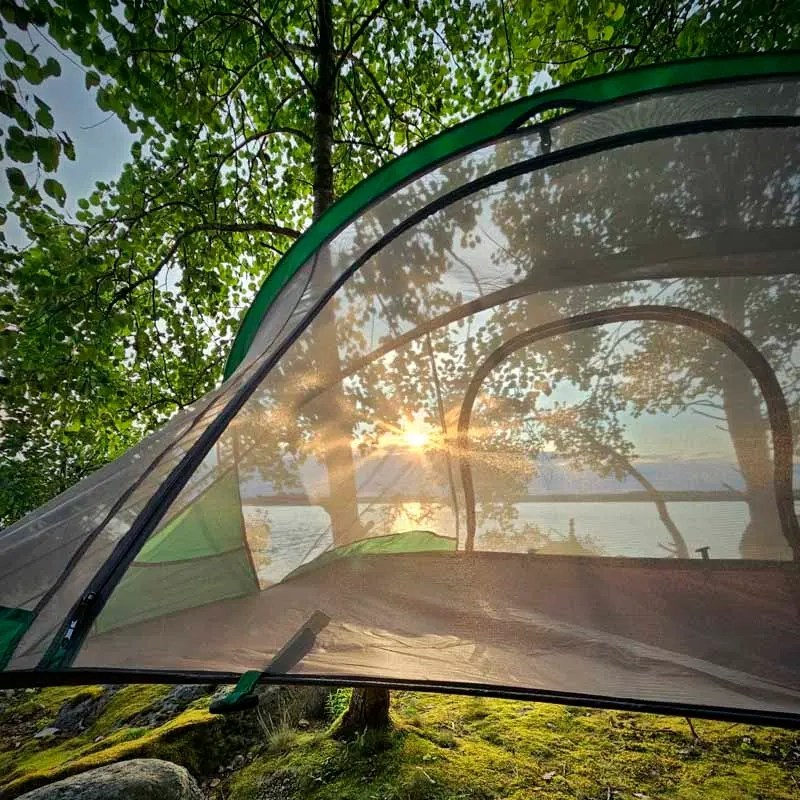 Træ telt - Camping - 6410416354552 - 1